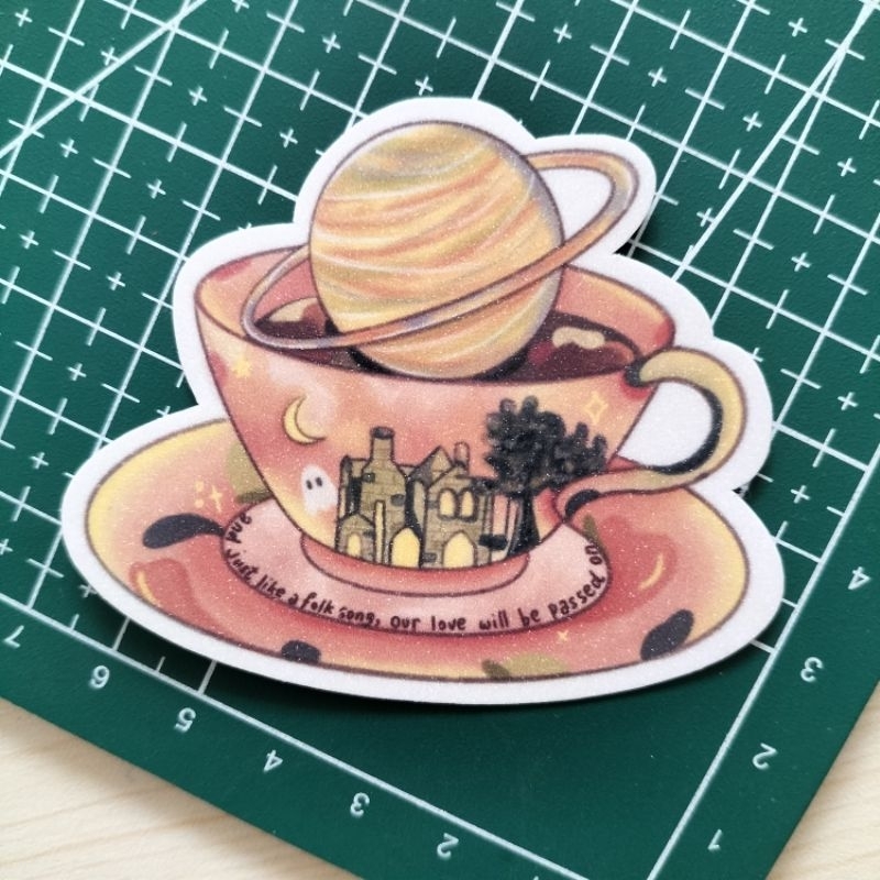 

Taylor Swift Diecut Sticker (Seven, Folklore Album)