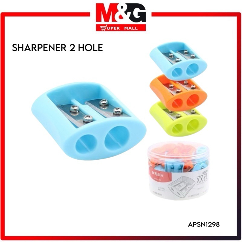 

M&G Double-Hole Pencil Sharpener / M&G Serutan 2 lubang APSN1298