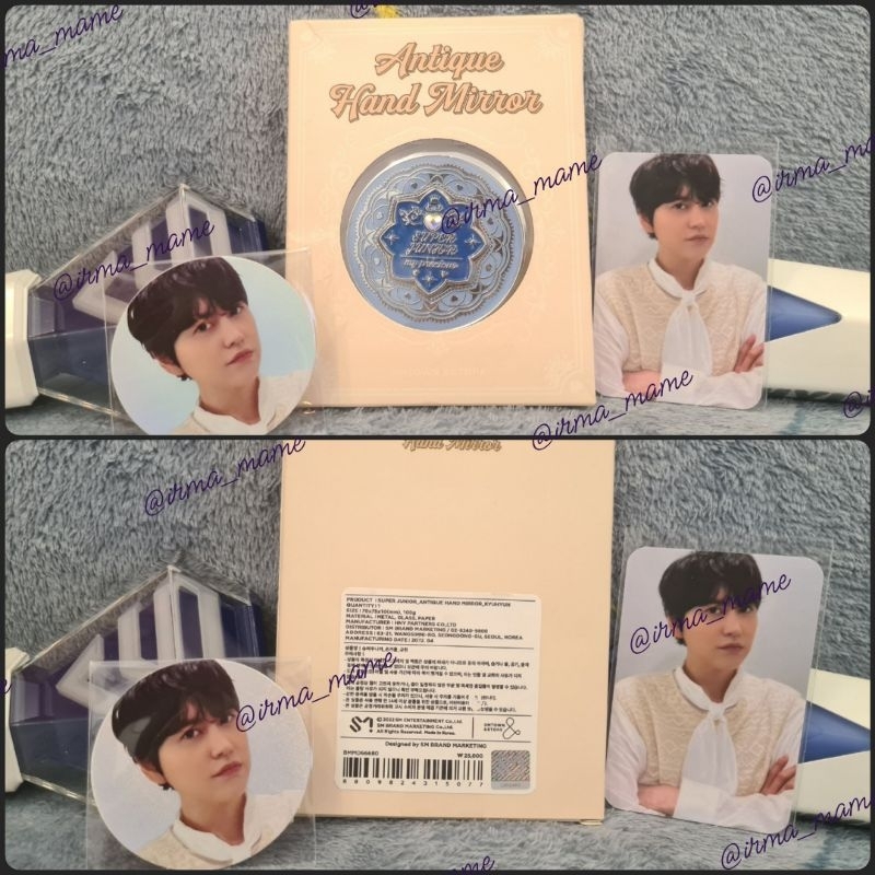 ANTIQUE HAND MIRROR SUPER JUNIOR KYUHYUN