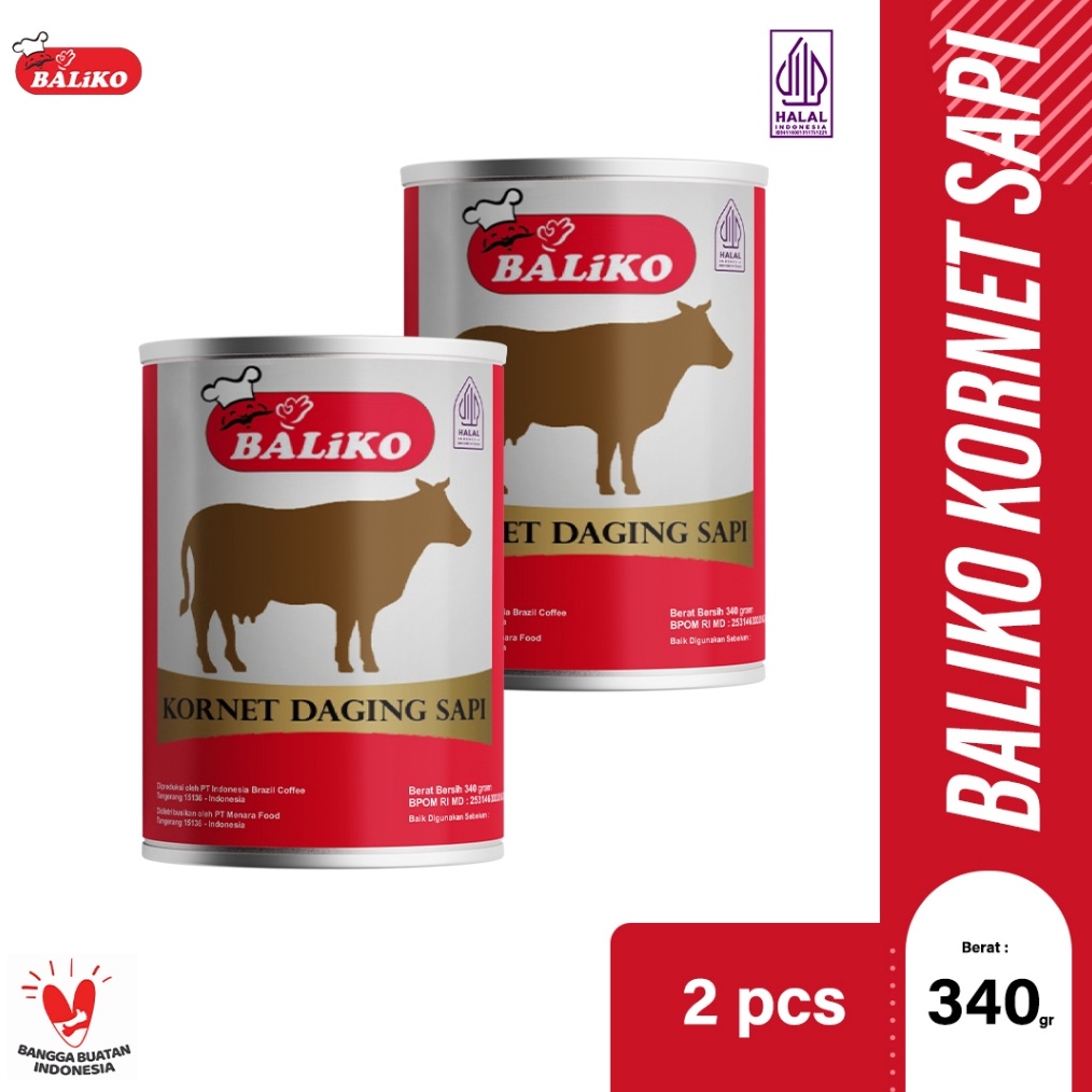 

1212 Brands Festival Baliko Kornet Daging Sapi Premium 34gr Isi 2pcs