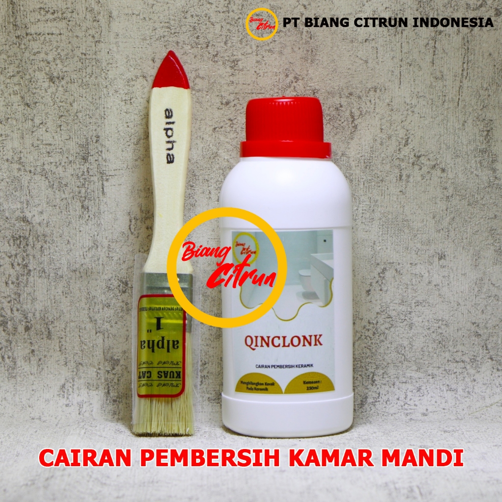 Cairan Pembersih Kamar Mandi 250ml/ Qinclonk Pembersih Kamar Mandi