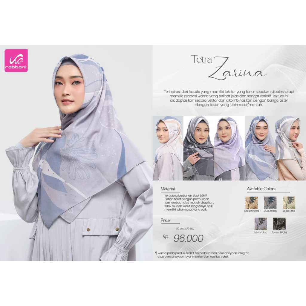 SEGI EMPAT MOTIF TETRA ZARINA RABBANI