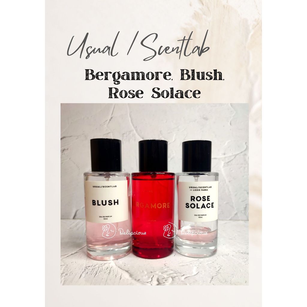 Decant - Usual / Scentlab - Rose Solace, Blush, Bergamore