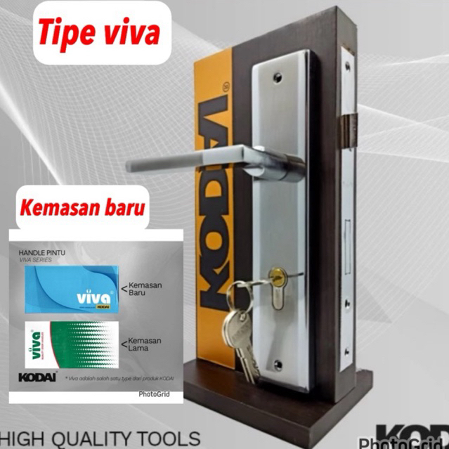 PROMO KODAI KUNCI PINTU SILINDER PUTAR KODAI Handle Pintu Rumah Hitam Black kodai HANDLE PINTU