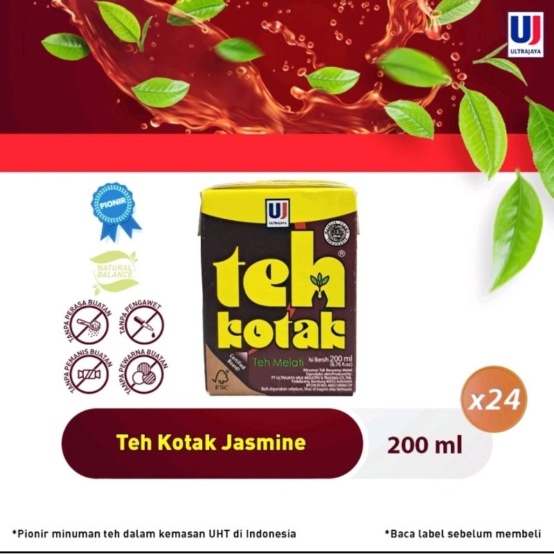 

Teh Kotak Mini 200ml ( 1dus isi 24 pcs)