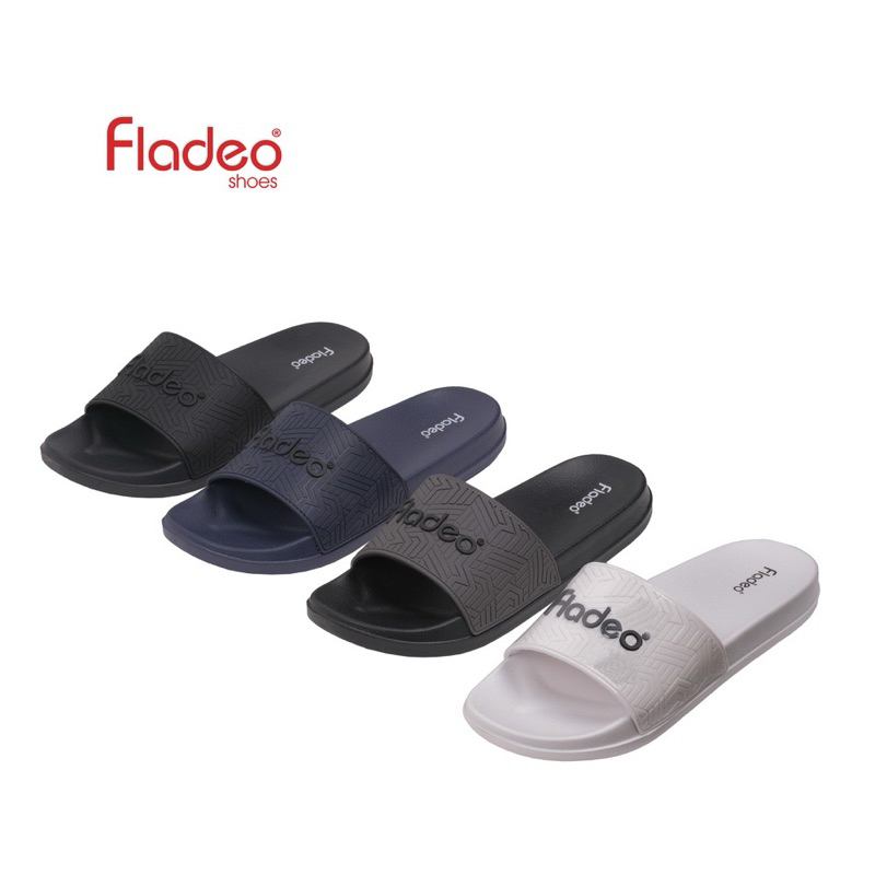 SANDAL FLADEO MDS 194 ORI/SANDAL SLIDE FLADEO ORIGINAL/SANDAL PRIA KARET/SENDAL PRIA SELOP TERBARU H