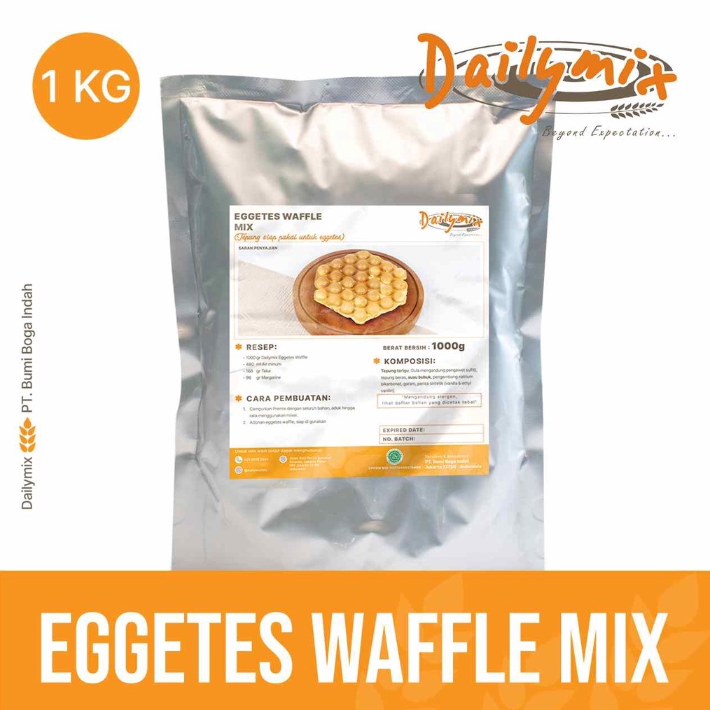 

TERBARU Dailymix Tepung Premix Eggetes Waffle Egg Waffle Waffle Egg Waffle hongkong gas