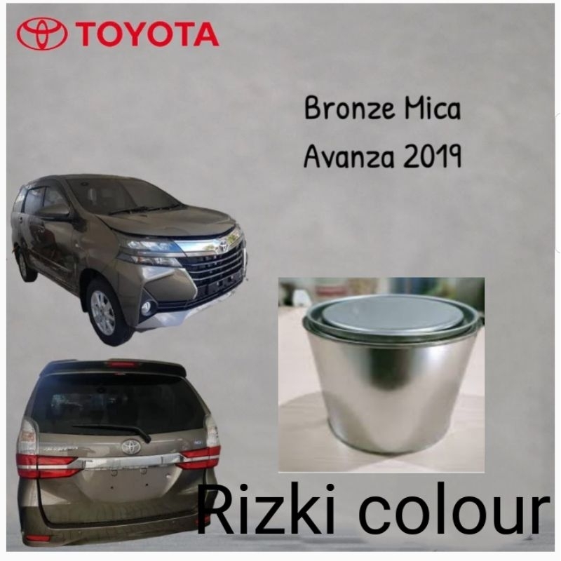 Cat Mobil Toyota Avanza Bronze Mica Cat Avanza Coklat Muda Pu 1kg