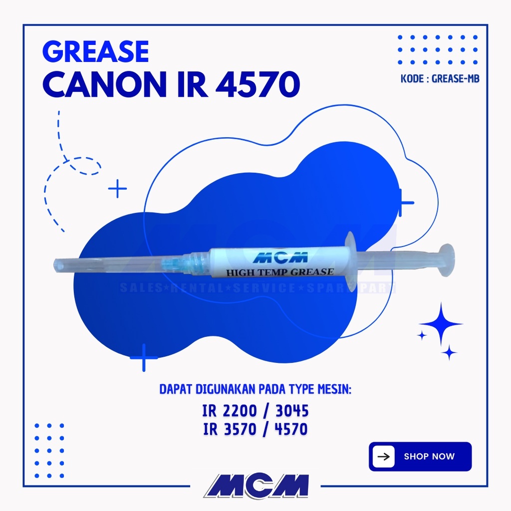 GREASE SUPER HIGH TEMPERATURE FOTOCOPY CANON