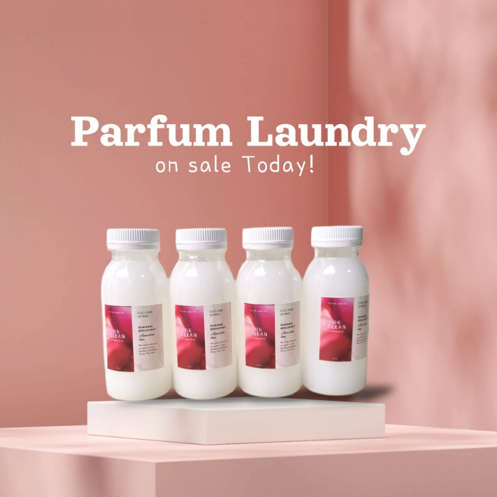 	 Bibit Parfum Laundry Konsentrat 100ml Pewangi Pelembut Best Seller	
