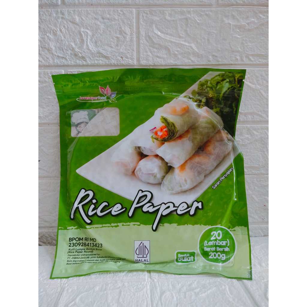 

RICE PAPER BULAT 200GR