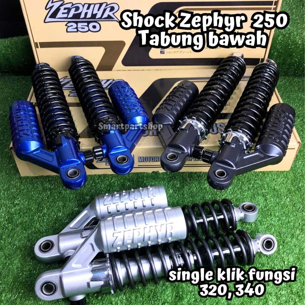 SHOCKBREAKER SHOCK KYB ZEPHYR SKOK 340 320 SHOCK TABUNG KYB DOUBLE CLICK FUNGSI