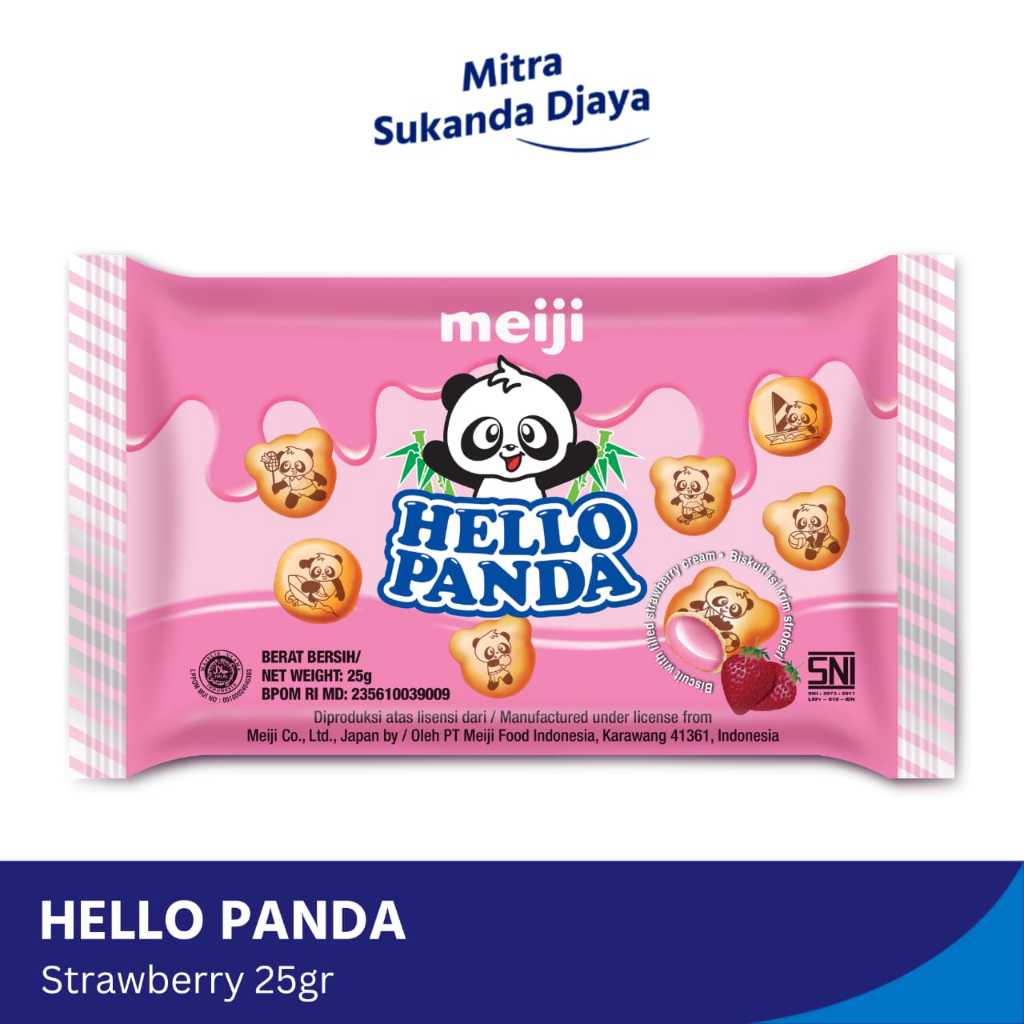 

Hello Panda Snack 25 gram x 12 pcs