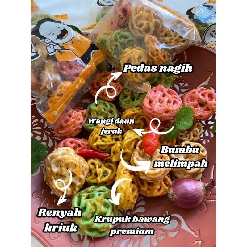 

Krupuk Seblak Pedas Nampoll
