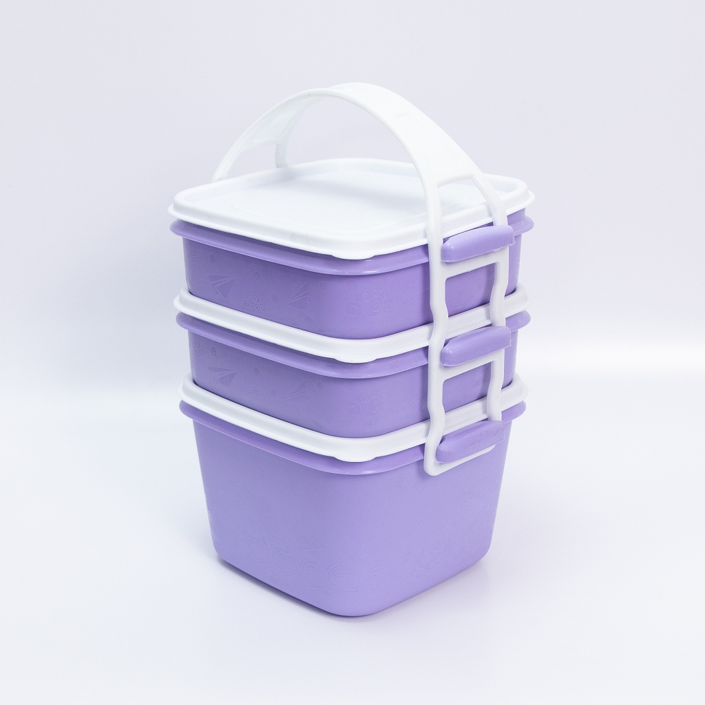 BEST SALE Rantang Takuma Susun 3 RTGS3 Plastik Pastel