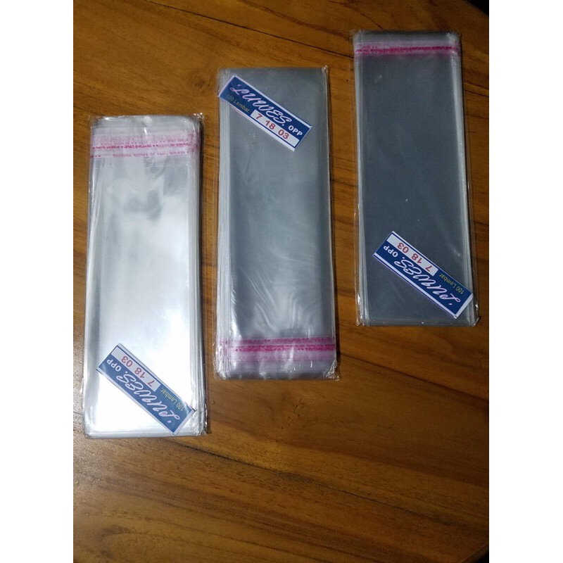 Plastik OPP tebal sendok set 7x18 / plastik sendok catering set/ opp