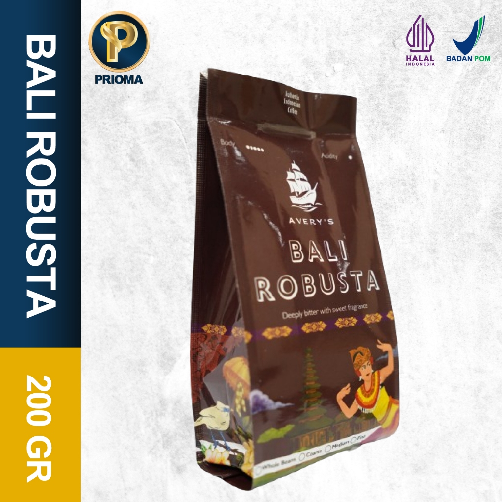 

Kopi Premium Avery's Bali Robusta 200gr