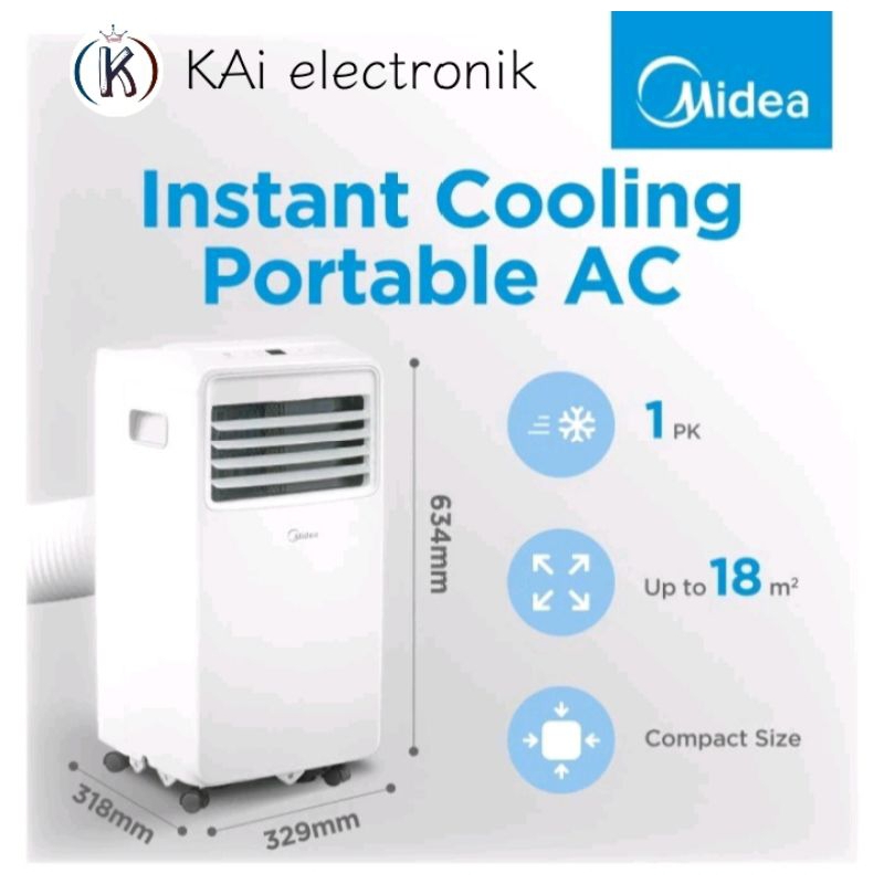 ac portabel 1 pk midea MPHA09CRN7