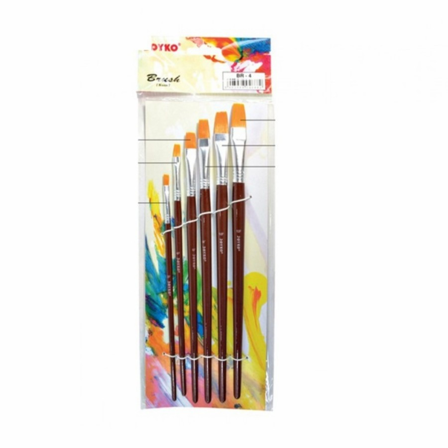 

Joyko Brush Set BR-4 (flat)
