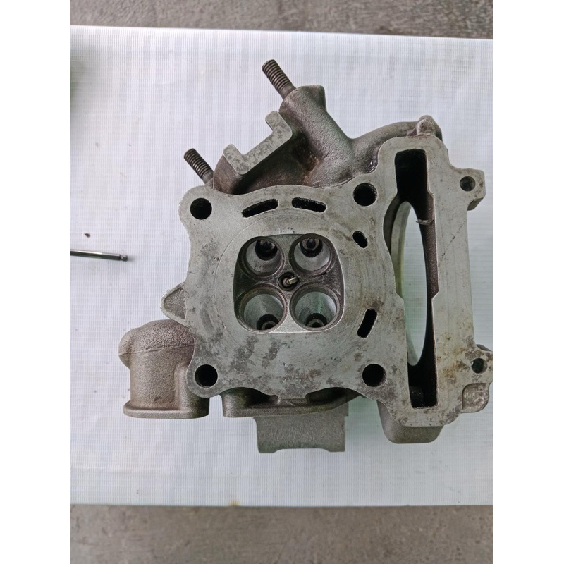 Head mxking Mp5 includ Klep carbon BRT plus Piston Fim Mentah 57