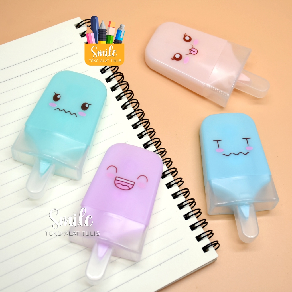 

Correction Tape Ice Cream Tip- Ex Karakter Ice Cream CS-4835 - SM4015