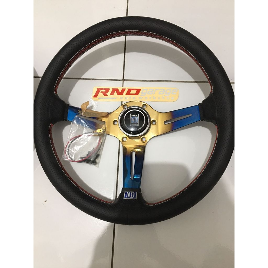 stir Racing Nardi Semi Celong 14 inch / Stir Mobil Nardi Racing
