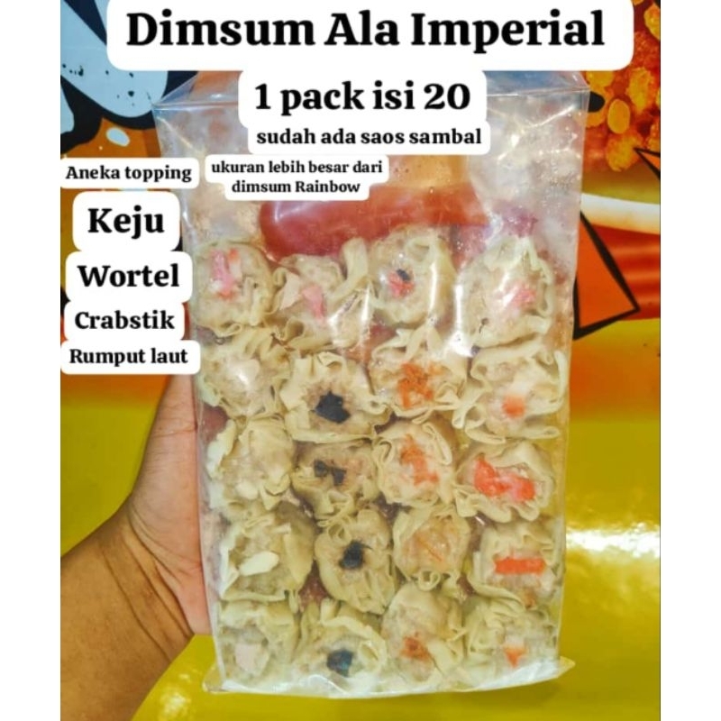 

Dimsum Premium Mix isi 20