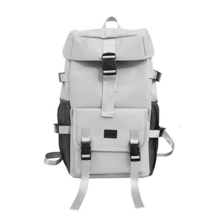 Tas ransel travelling naik gunung kapasitas besar tas mudik bomber gesper tas elegant pria