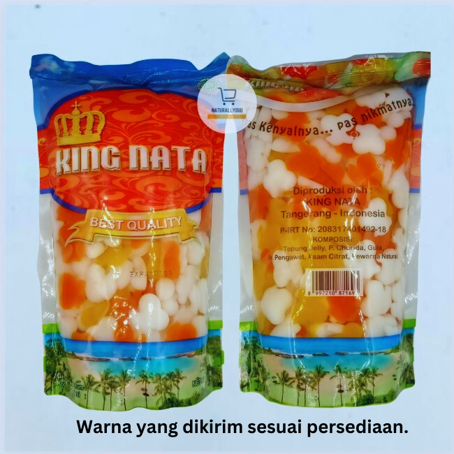 

King Nata Jelly Minuman Jeli Warna Warni Pelangi 610gr