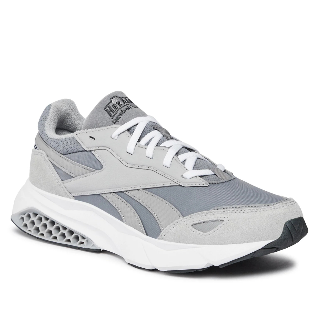 Sepatu Reebok Running Hexalite Legacy 1.5 Comfort Ortholite Grey Mens Sneakers Casual Olahraga Sport