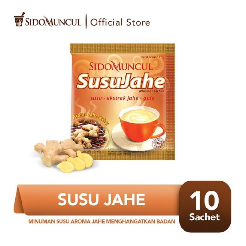 

SidoMuncul Susu Jahe 10 x 27 g