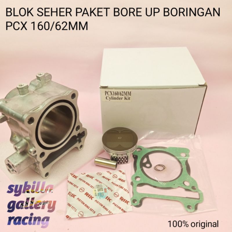 BLOK SEHER BORING BORE UP VARIO PCX ADV 160 VARIO 160 PCX 160 62MM