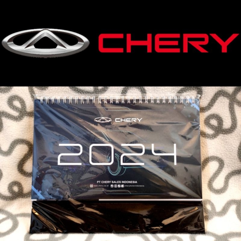 

kalender 2024 meja chery omoda calendar kantor bank mobil