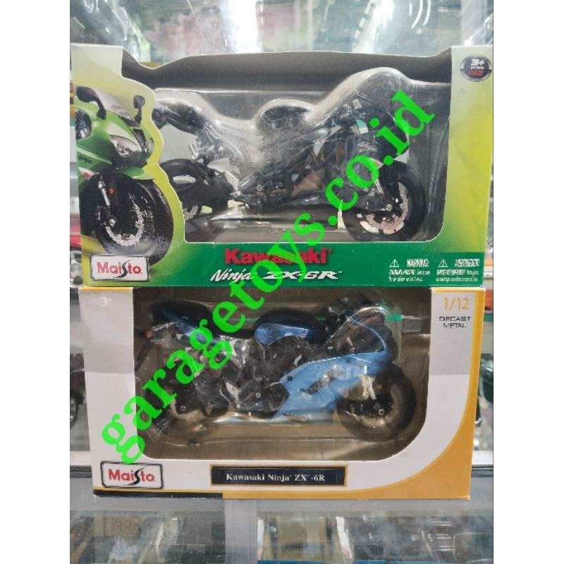 Maisto 1:12 Diecast Kawasaki Ninja ZX-6R