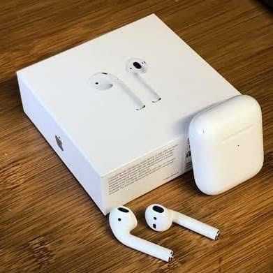 Apple Airpods 2 With Wireless Charging Case second original 100%