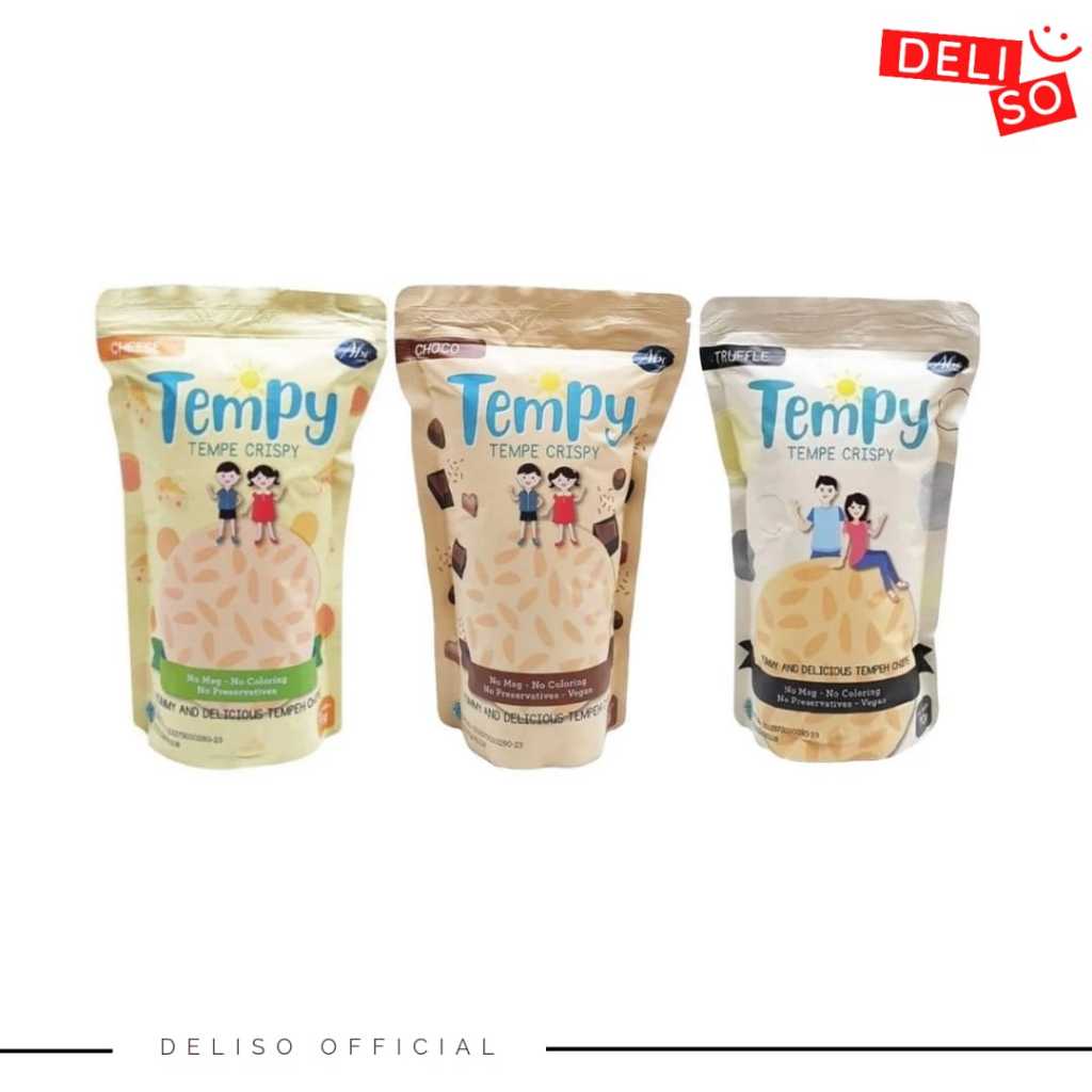 

Abe Food Tempy Tempe Crispy 70gr Snack SiKecil 1thn+