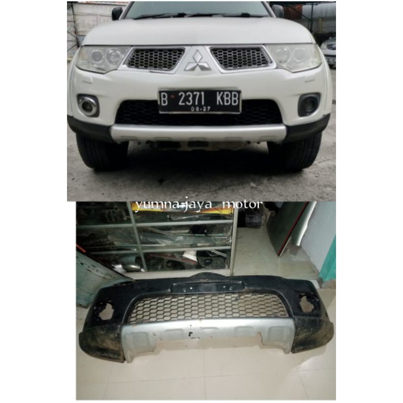 Bemper depan Mitsubishi Pajero tahun 2009 2010 2011 20012