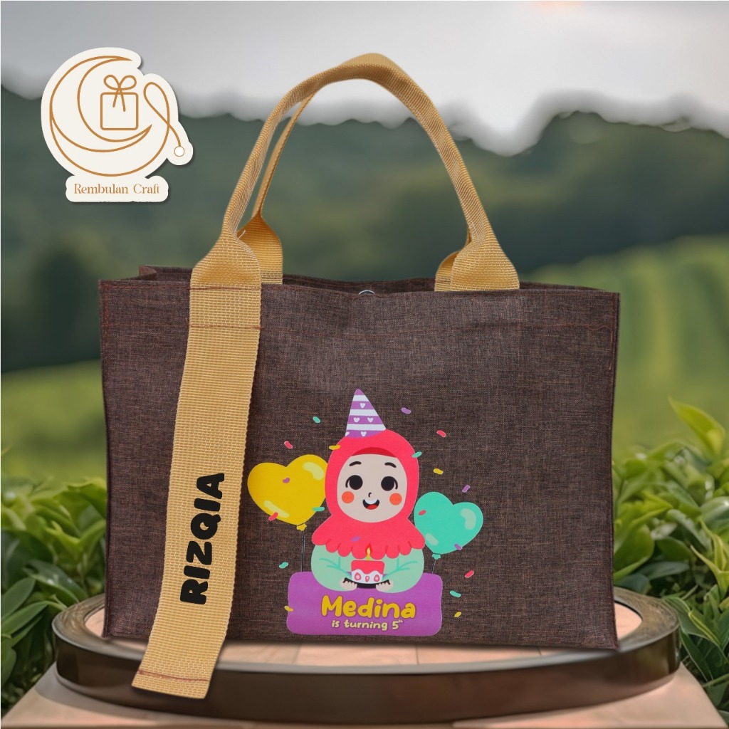 

TALIA BAG / PREMIUM/ TAS ULANG TAHUN/BIRTHDAY/GERABAG/HAMPERS