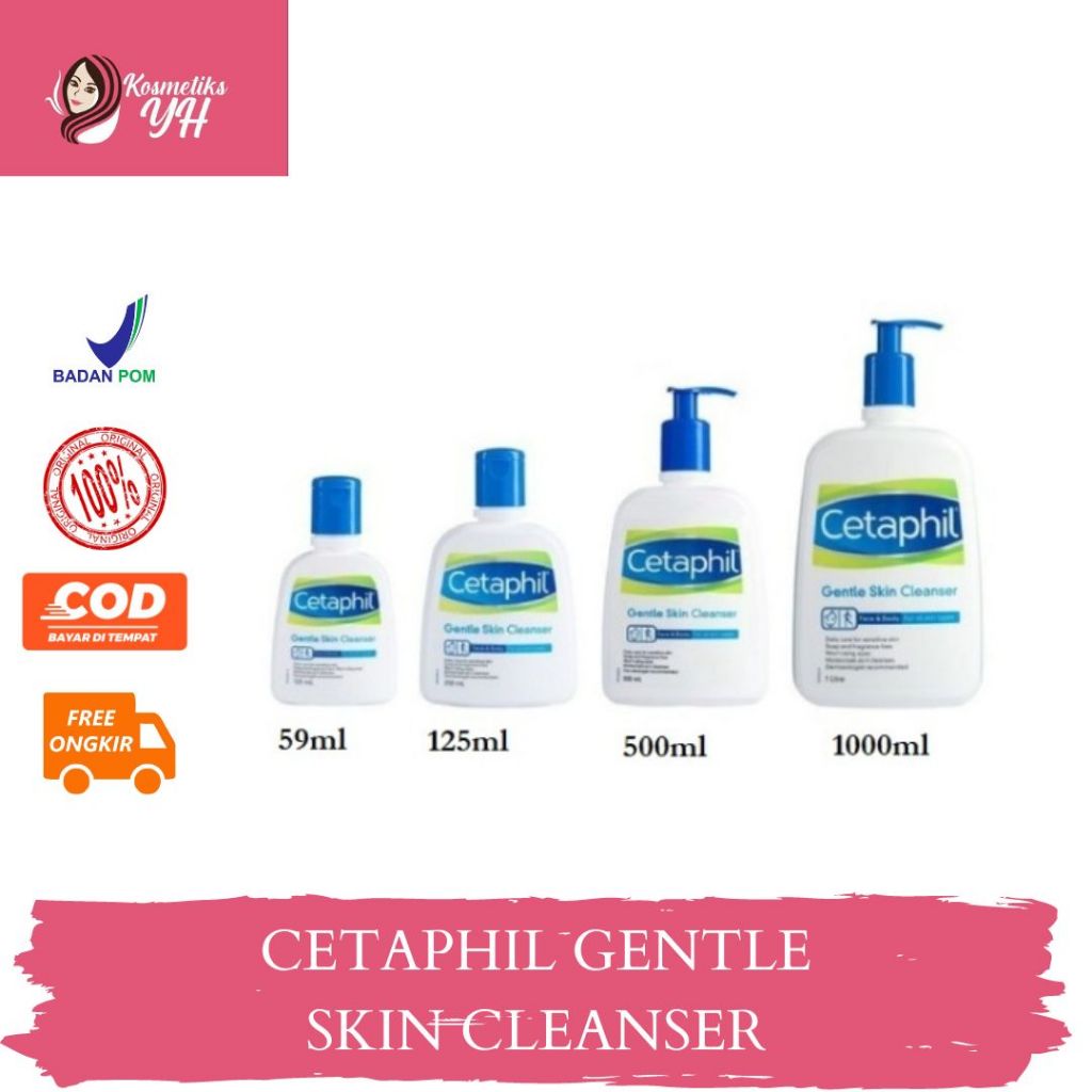 CETAPHIL GENTLE SKIN CLEANSER ATAU CHETAPIL FACIAL WASH SERTA SABUN CETAPHIL
