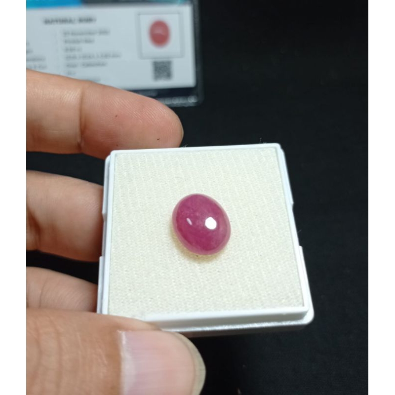 BATU PERMATA RUBY ORIGINAL MOZAMBIQUE BERSERTIFIKAT