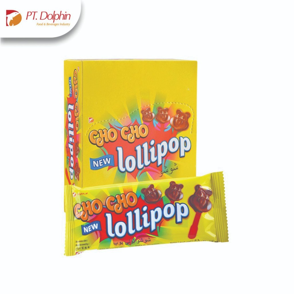 

Cho Cho Lollipop Box - Chocolate - Strawberry - Stick