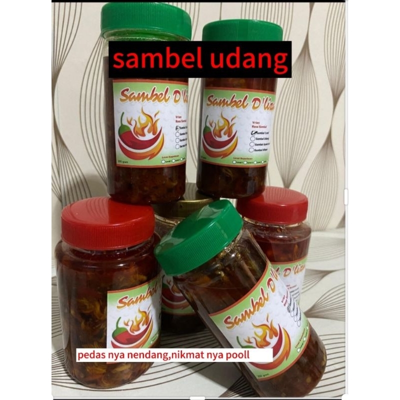 

Sambel Udang,,niknat dan pedas nya pas 200 gr