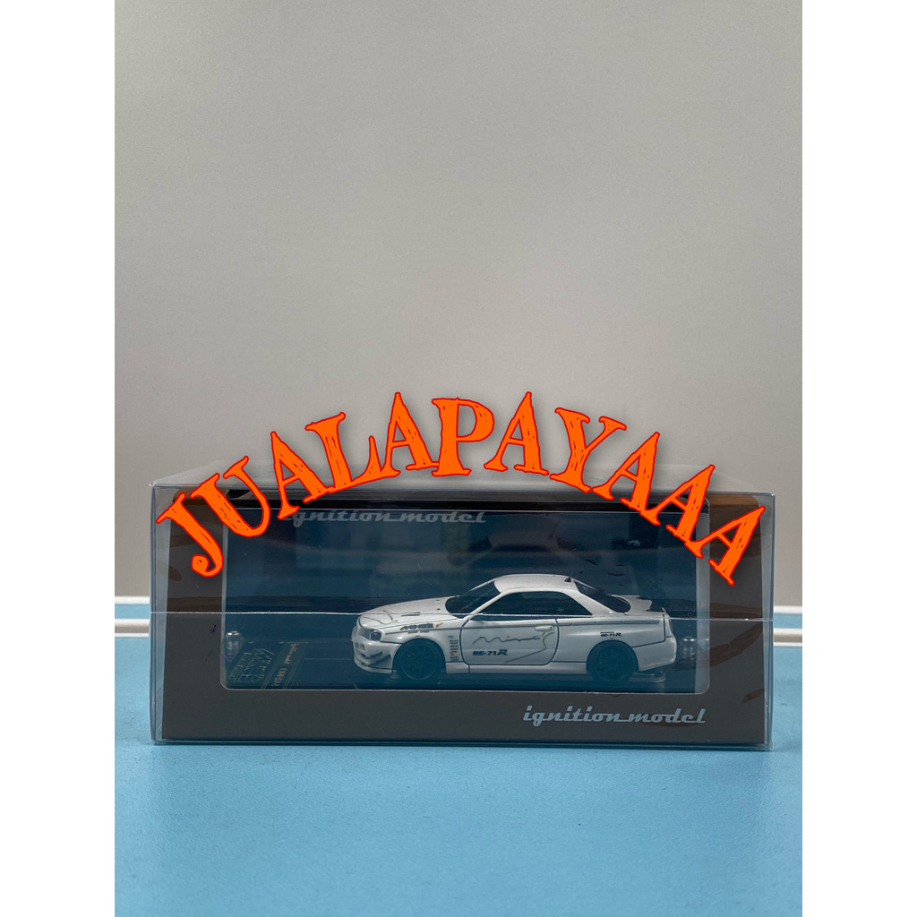 IGNITION MODEL 64 RESIN NISSAN R34 MINES IGNITION MODEL R34 MINES