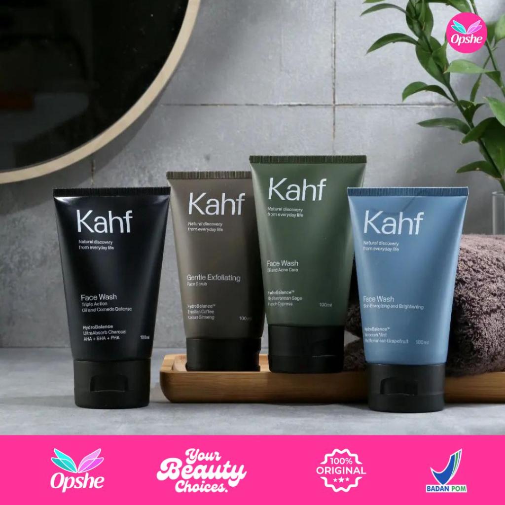 Kahf Facial Wash Sabun Cuci Muka Pria