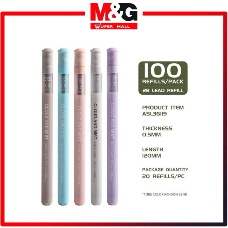 

M&G Isi Pencil Mekanik / M&G Pencil Mechanic Leads 2B 0.5 0.7 ASL36119