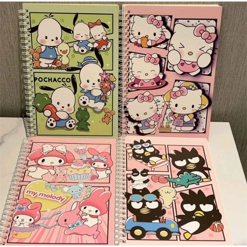 

notebook A5 Sanrio/buku tulis diary/buku catatan aesthetic