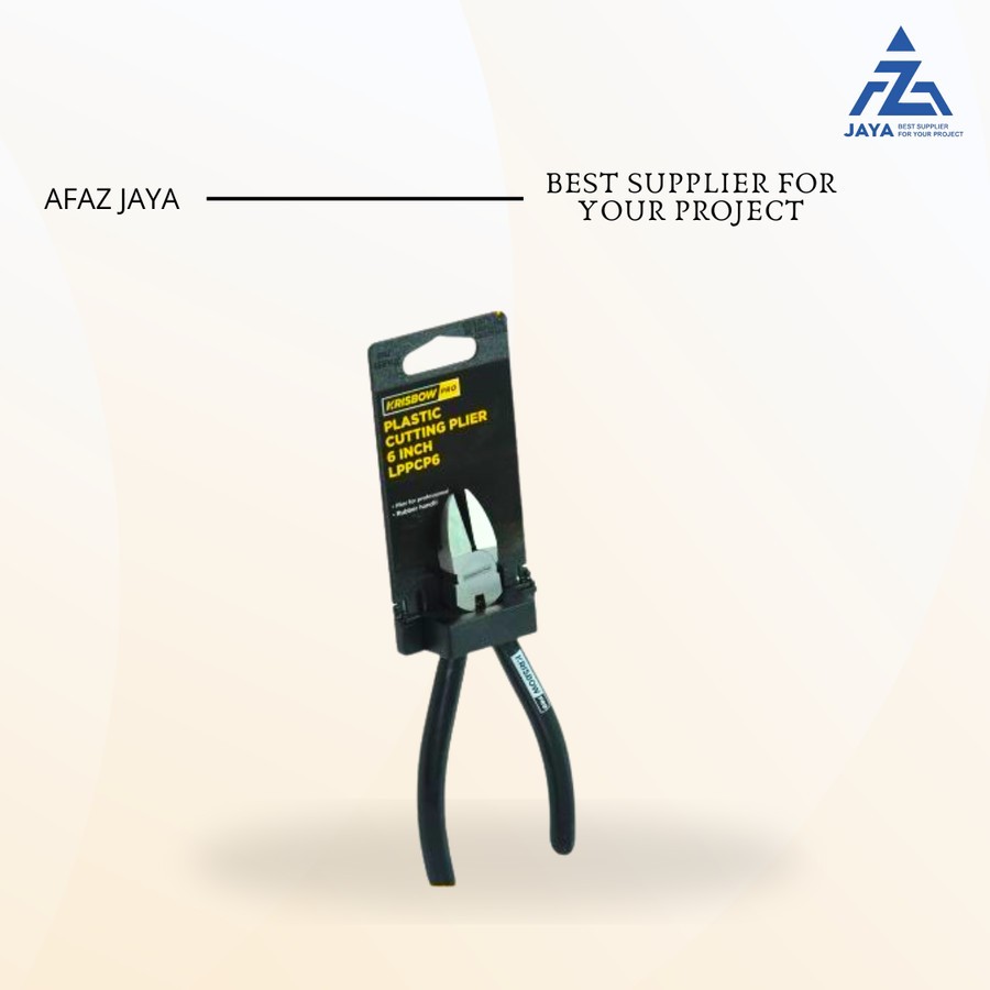 KRISBOW TANG POTONG KAWAT PLASTIK 6 INCH TANG JEPIT KAWAT