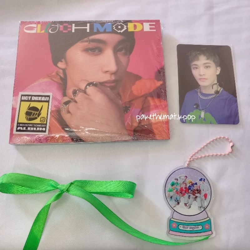 [Freebies 2 PC OFFICIAL] Album Digipack Mark Lee Glitch Mode dengan POB / Benefit / Bene versi MECIM