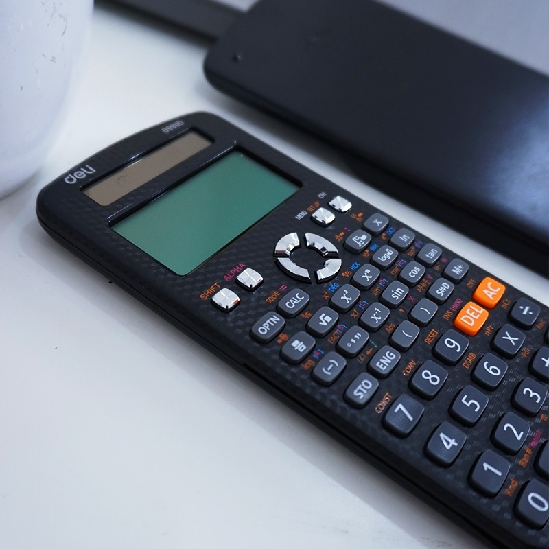 

Kalkulator Original Deli Scientific Calculator 552 Fungsi Kurikulum Indonesia CD991ID