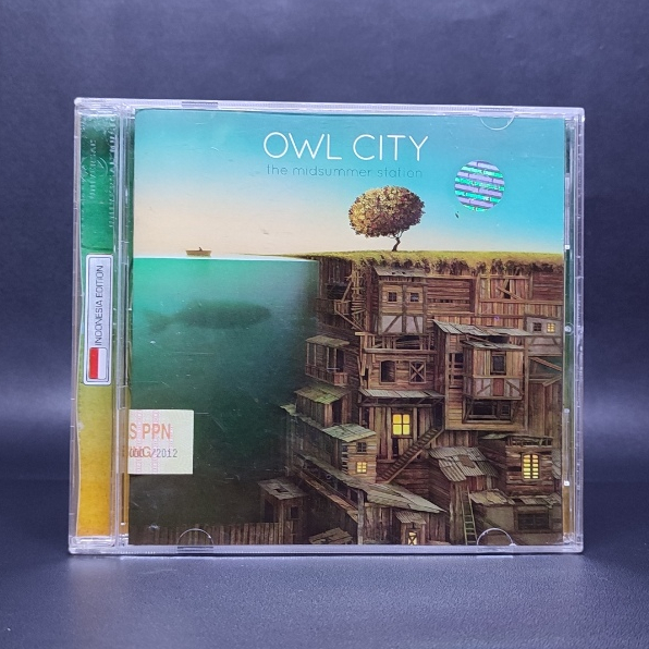 CD OWL CITY - THE MIDSUMMER STATION & ALL THINGS BRIGHT AND BEAUTIFUL ORIGINAL